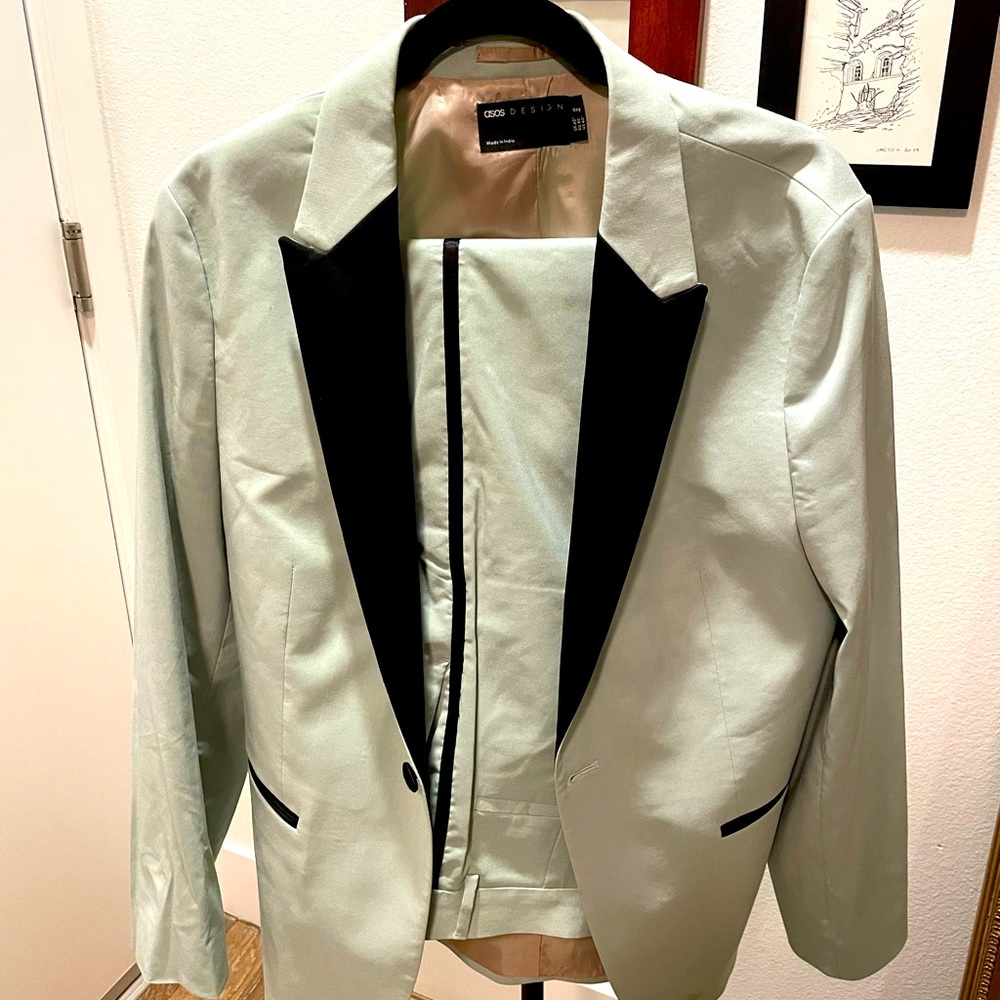 Seafoam Green ASOS Tuxedo (Pants NWT)